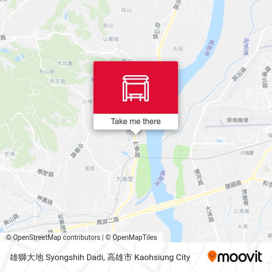 雄獅大地 Syongshih Dadi地圖