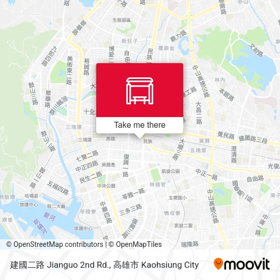 建國二路 Jianguo 2nd Rd.地圖