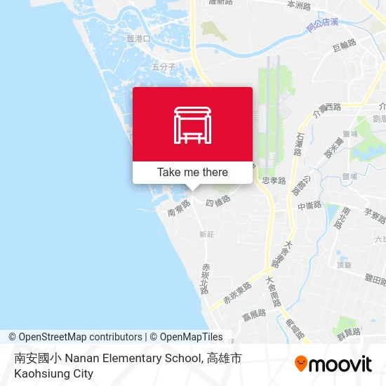 南安國小 Nanan Elementary School map