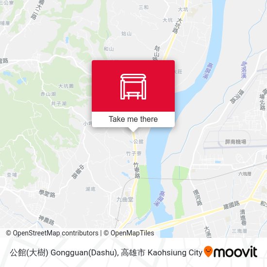 公館(大樹) Gongguan(Dashu) map