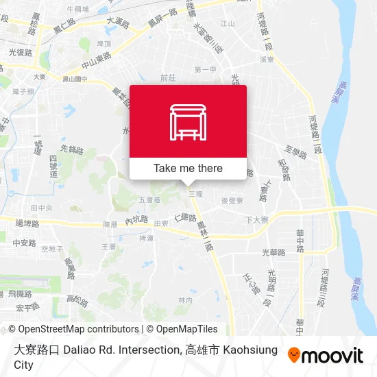 大寮路口 Daliao Rd. Intersection map