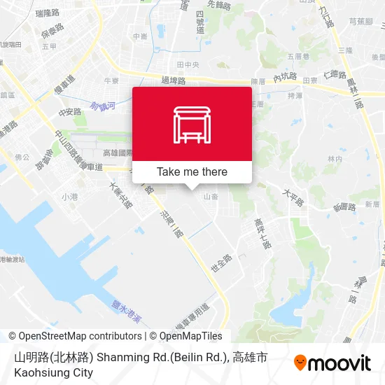 山明路(北林路) Shanming Rd.(Beilin Rd.) map