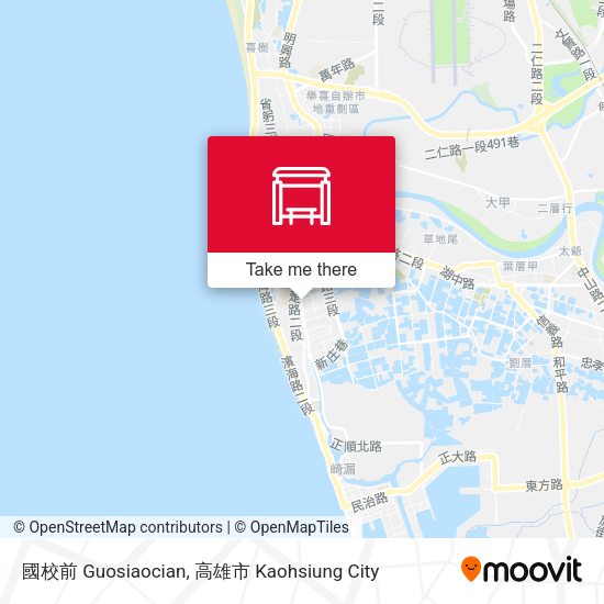 國校前 Guosiaocian地圖