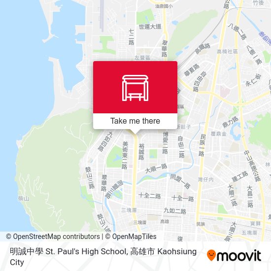 明誠中學 St. Paul's High School map