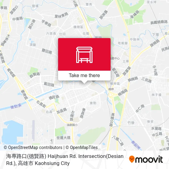 海專路口(德賢路) Haijhuan Rd. Intersection(Desian Rd.)地圖
