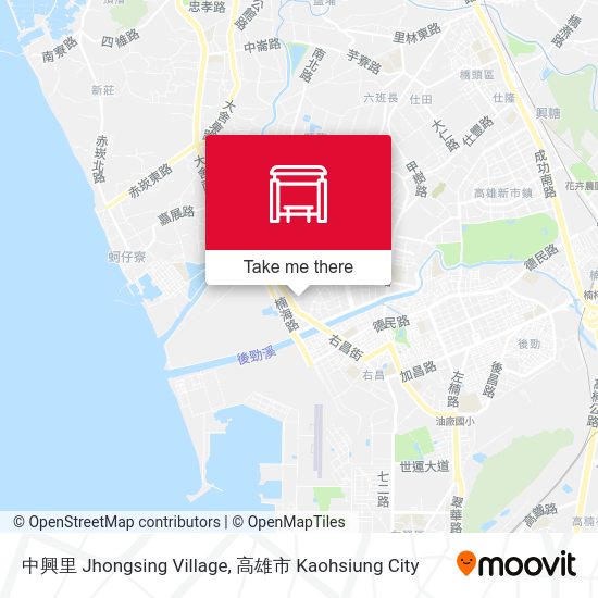 中興里 Jhongsing Village地圖