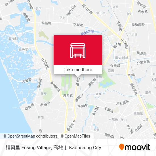 福興里 Fusing Village地圖