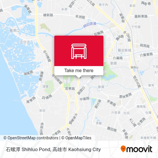 石螺潭 Shihluo Pond地圖