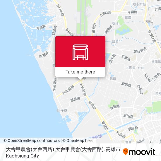 大舍甲農會(大舍西路) 大舍甲農會(大舍西路) map