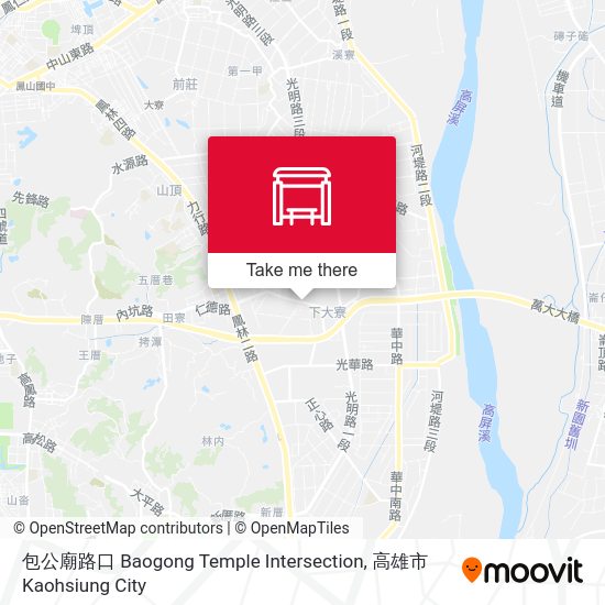 包公廟路口 Baogong Temple Intersection map