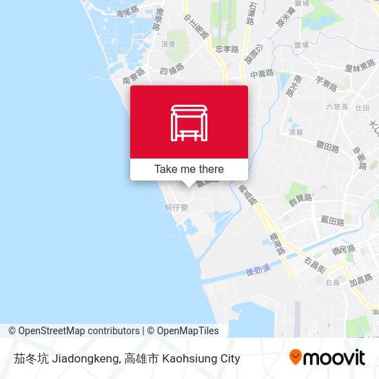 茄冬坑 Jiadongkeng map