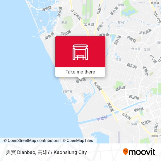 典寶 Dianbao map