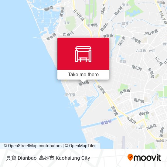 典寶 Dianbao map