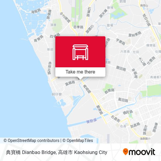典寶橋 Dianbao Bridge地圖