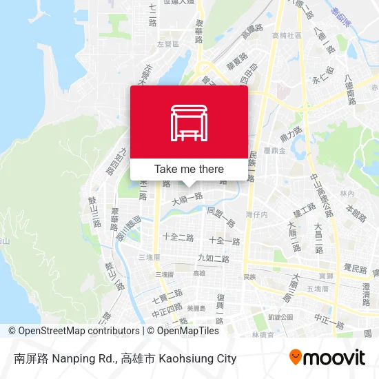 南屏路 Nanping Rd. map