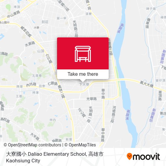 大寮國小 Daliao  Elementary  School map