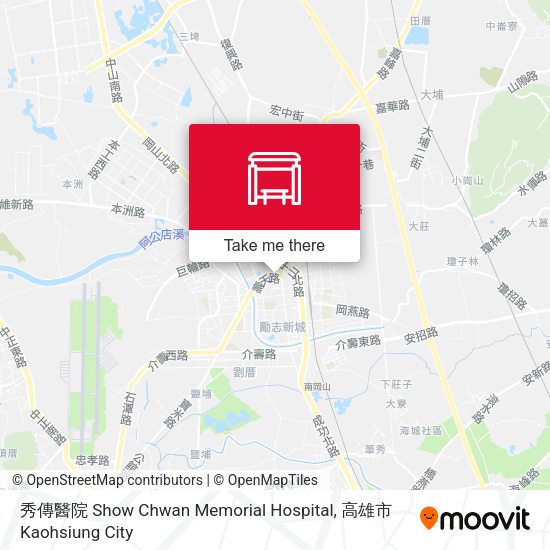 秀傳醫院 Show Chwan Memorial Hospital map