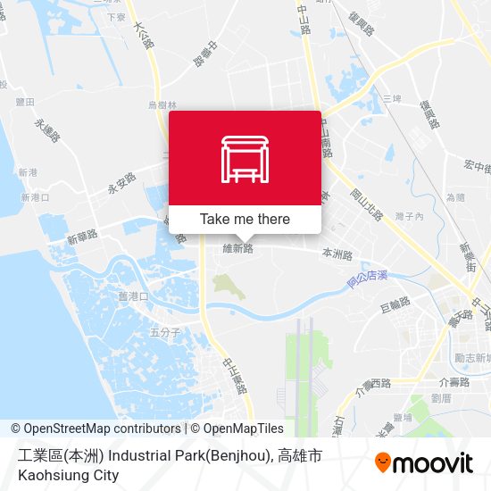 工業區(本洲) Industrial Park(Benjhou)地圖