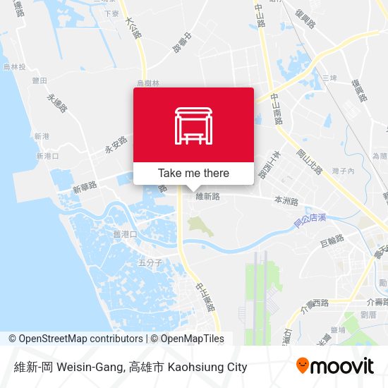 維新-岡 Weisin-Gang地圖