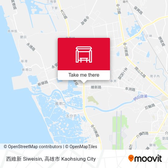 西維新 Siweisin map