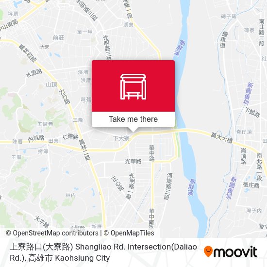 上寮路口(大寮路) Shangliao Rd. Intersection(Daliao Rd.) map