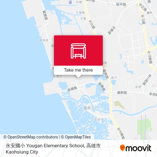 永安國小 Yougan Elementary School map