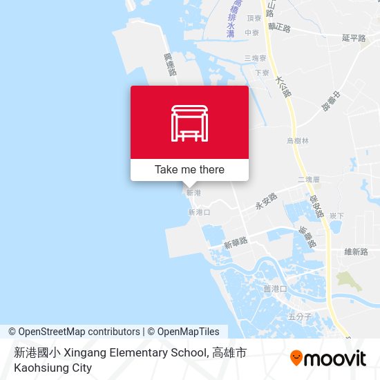 新港國小 Xingang Elementary School地圖