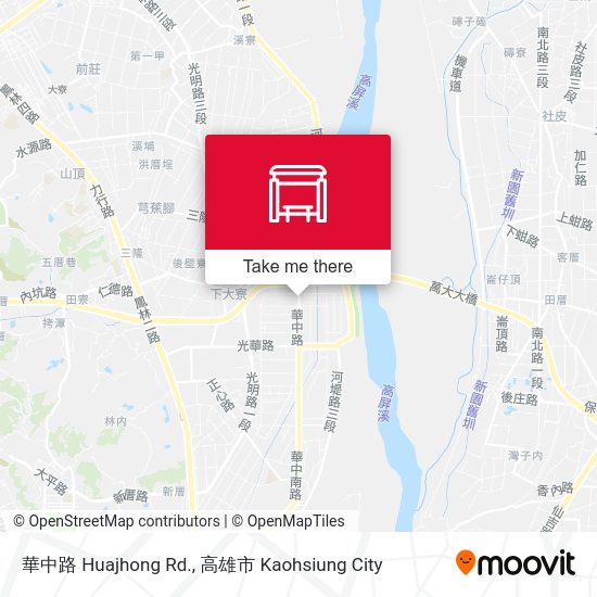 華中路 Huajhong Rd.地圖