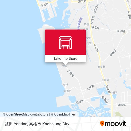 鹽田 Yantian地圖