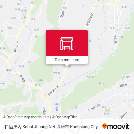 口隘庄內 Kouai Jhuang Nei map