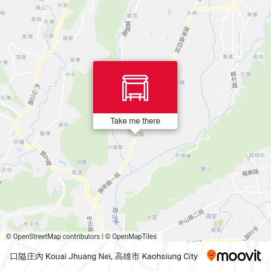 口隘庄內 Kouai Jhuang Nei map