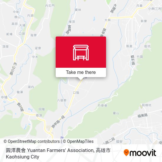 圓潭農會 Yuantan Farmers' Association地圖