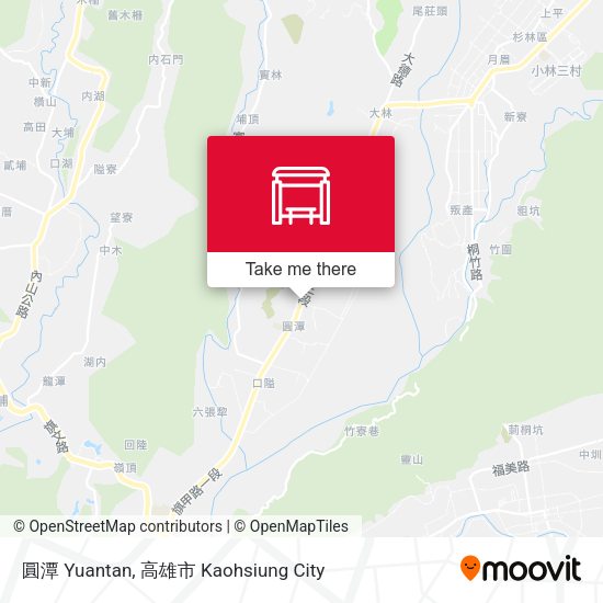 圓潭 Yuantan地圖
