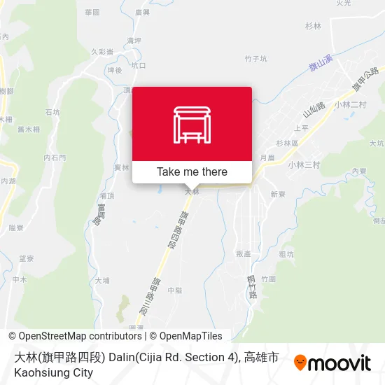 大林(旗甲路四段) Dalin(Cijia Rd. Section 4)地圖