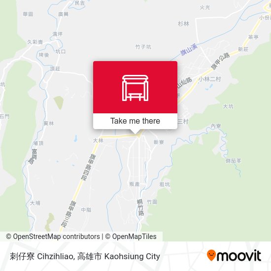 刺仔寮 Cihzihliao地圖