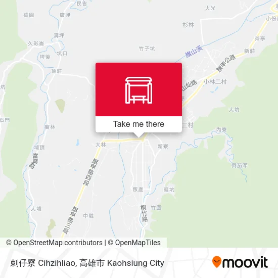 刺仔寮 Cihzihliao地圖