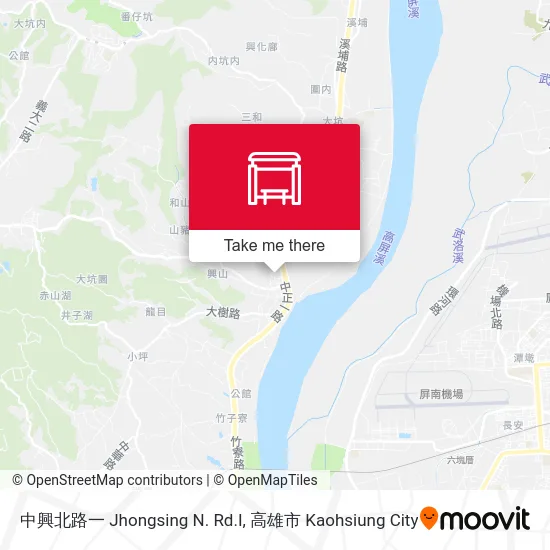 中興北路一 Jhongsing N. Rd.I map