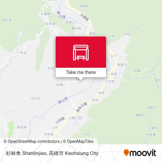 杉林角 Shanlinjiao map