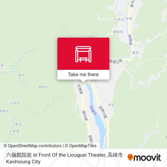 六龜戲院前 In Front Of the Liouguei Theater地圖