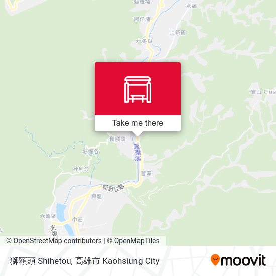 獅額頭 Shihetou地圖