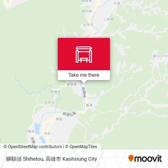 獅額頭 Shihetou地圖