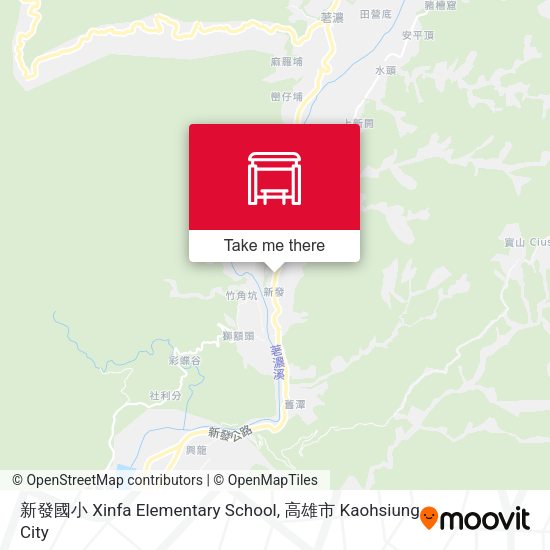 新發國小 Xinfa Elementary School map