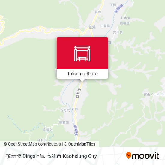 頂新發 Dingsinfa map
