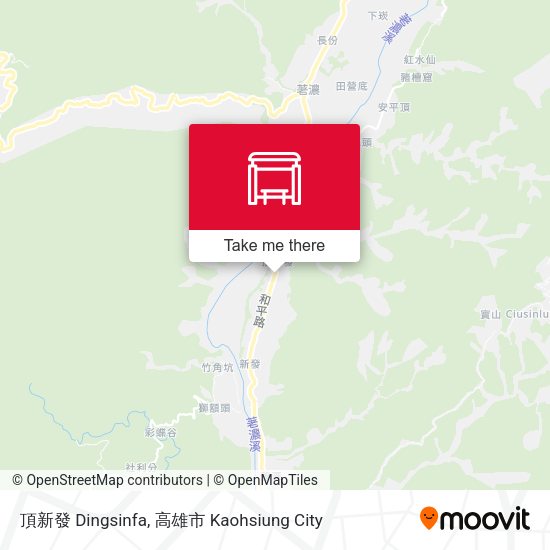 頂新發 Dingsinfa map