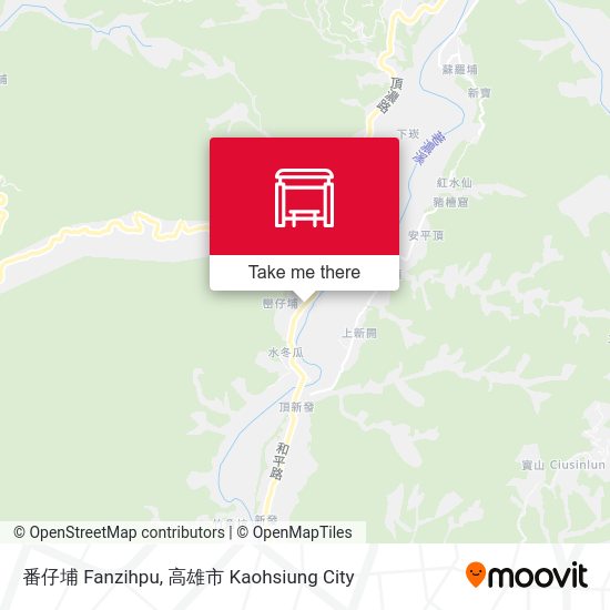 番仔埔 Fanzihpu地圖