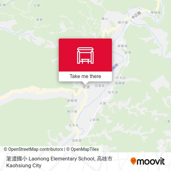 荖濃國小 Laonong Elementary School地圖