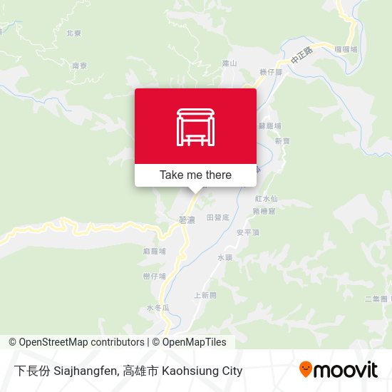 下長份 Siajhangfen map