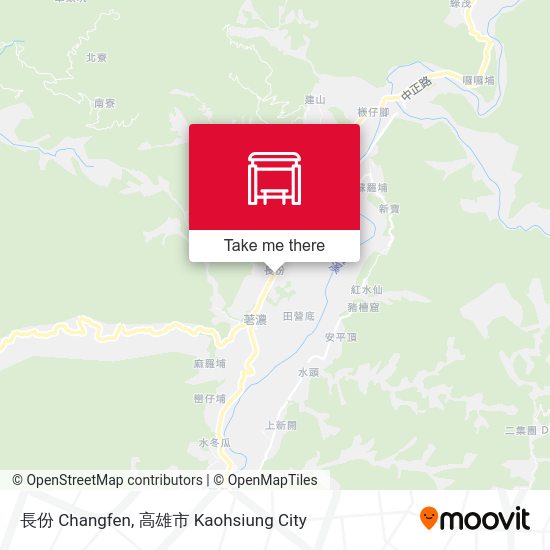 長份 Changfen map