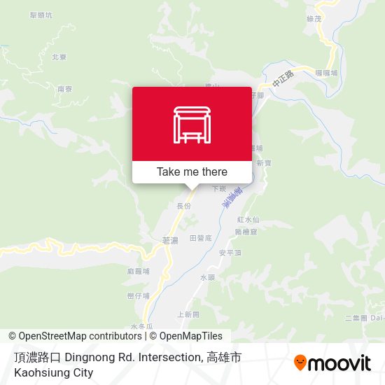 頂濃路口 Dingnong Rd. Intersection map