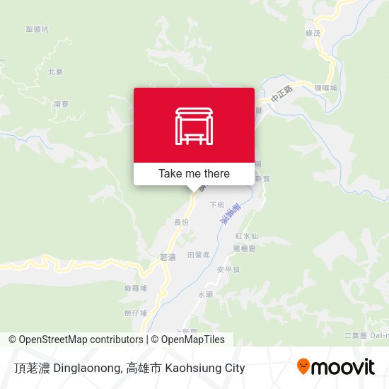 頂荖濃 Dinglaonong map